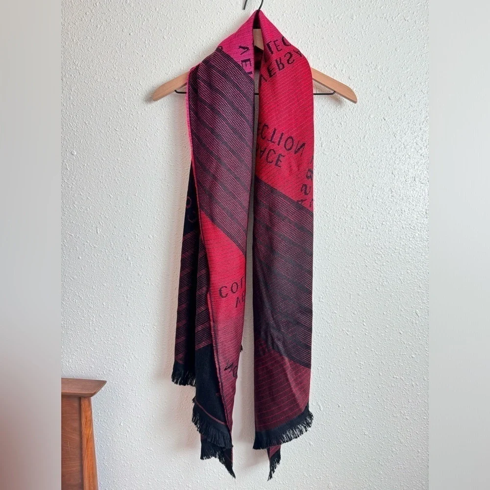 Versace Collection Ombré Oversized Scarf Stole Shawl - Picture 8 of 9